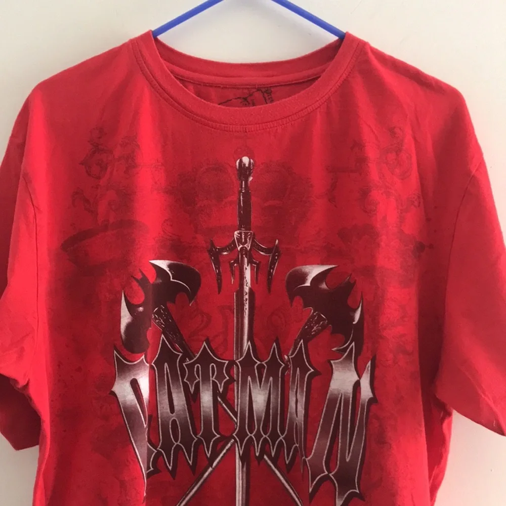 Lot 29, Men’s Size 2X Red Batman Graphic Tee